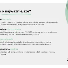 Termin do 20. dnia, jeden przelew, zero chaosu. Ulgi dla startujących. Automatyzacja to spokój. ZUS nie zniknie, ale stanie się rutyną.