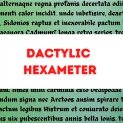 Heksametr co to? Wiersz z antycznej Grecji i Rzymu, z charakterystycznym rytmem. Dactylos i heksametr.