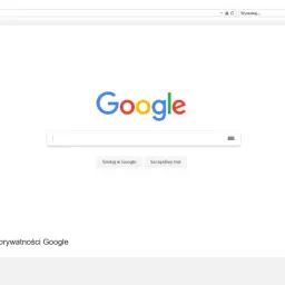 Menu przeglądarki, gdzie można znaleźć opcje dotyczące ustawień, by dowiedzieć się, jak włączyć sprawdzanie lokalizacji.