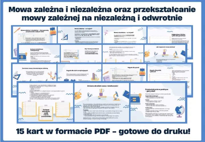 Mowa zależna i niezależna: zasady, przykłady i przekształcanie. Zrozumienie różnic między mową zależną a niezależną ułatwia analizę tekstów.