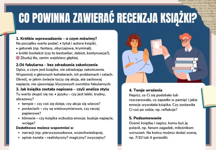 Jak napisać recenzję książki? Poznaj kluczowe elementy, które pomogą Ci stworzyć pozytywne opinie, przykłady i wskazówki.