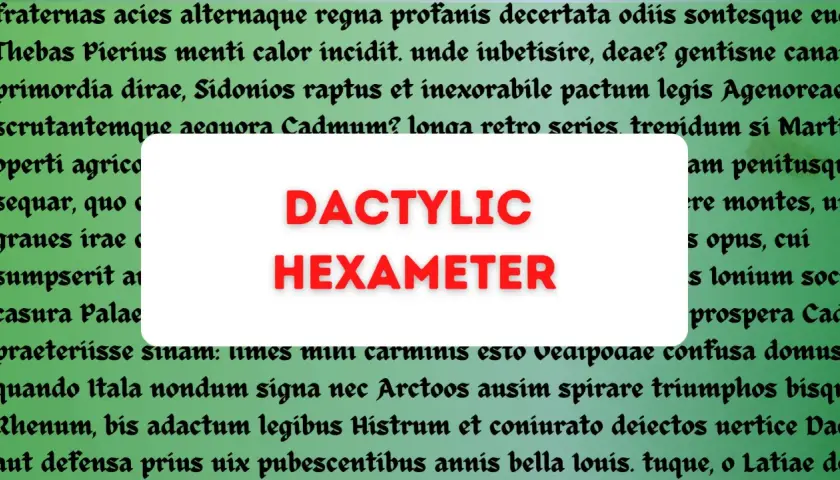 Heksametr co to? Wiersz z antycznej Grecji i Rzymu, z charakterystycznym rytmem. Dactylos i heksametr.