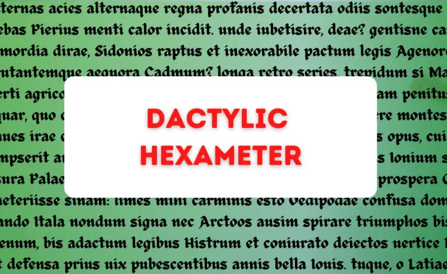 Heksametr - co to? Poznaj rytm antyku i uniknij błędów