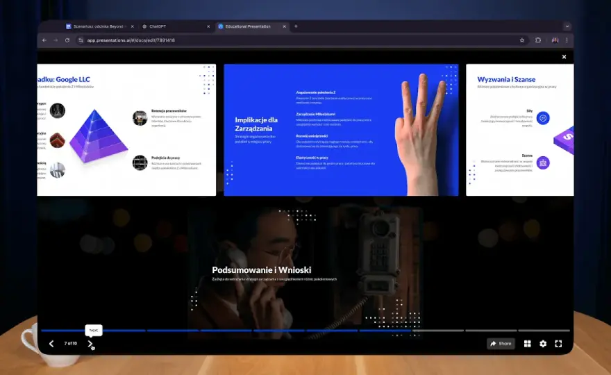AI do prezentacji – Jak skrócić pracę z godzin do minut?