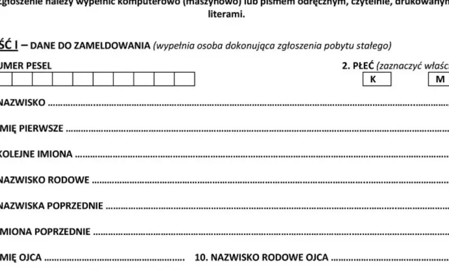 Meldunek, PESEL i pobyt w Polsce - co załatwić po przyjeździe