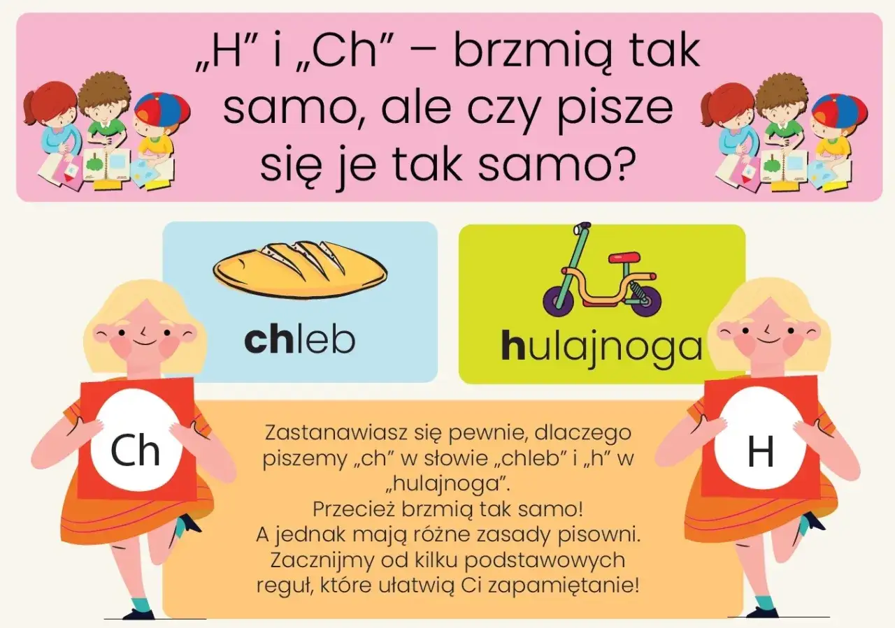Chleb i hulajnoga – brzmią podobnie, ale pisownia